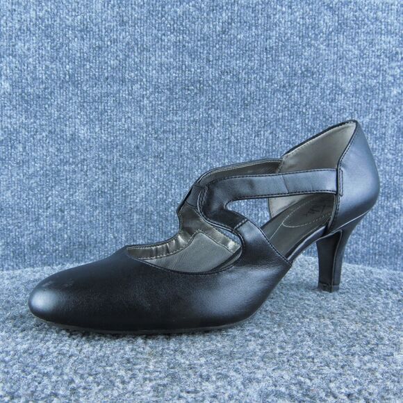 LifeStride Parker Soft System Women Mary Jane Heel Size 9 Medium Black Synthetic - Picture 1 of 10